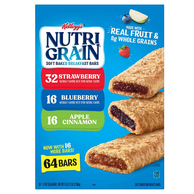 Nutri-Grain Bars, 1.3 oz, ( 3 x $7.00)