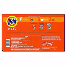 Load image into Gallery viewer, Tide PODS Liquid Laundry Detergent Pacs, Spring Meadow 1 bag of 42 Pods - (42 Loads)
